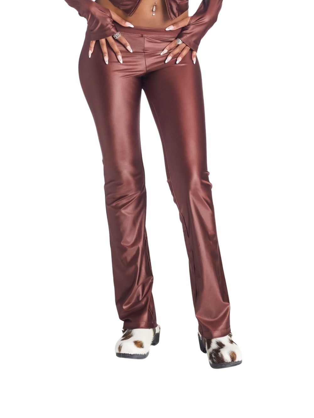 LEGGINGS CAFÉ HIELO