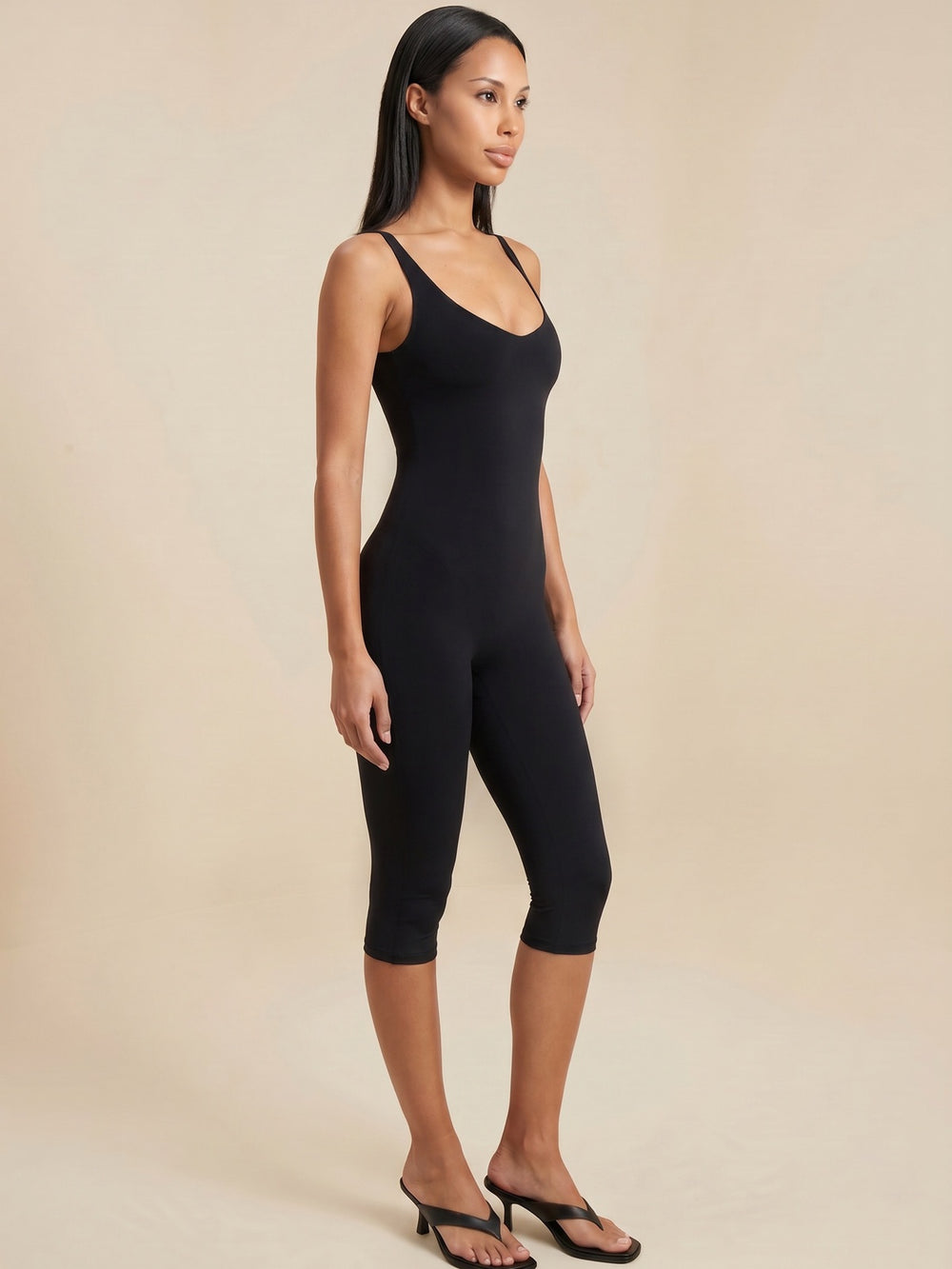 COMBINAISON CAPRI SABLIER NOIR