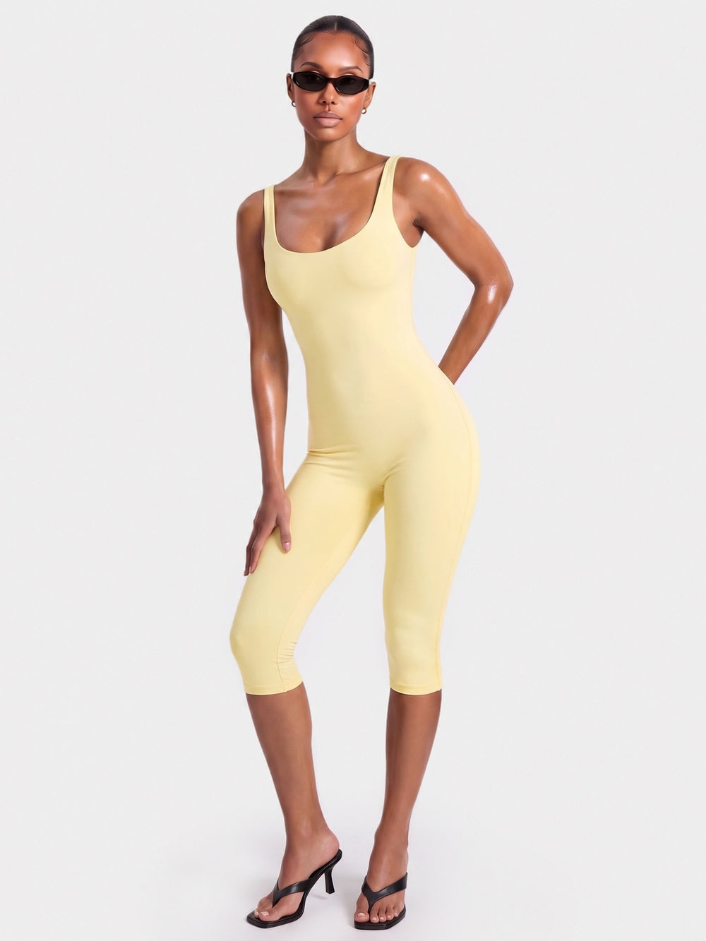 COMBINAISON CAPRI SABLIER BUTTER YELLOW