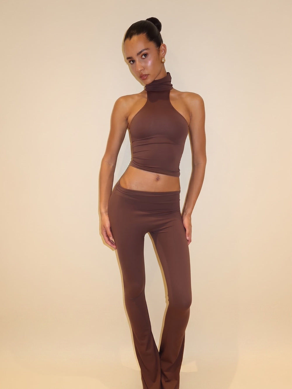 LEGGING ASYMÉTRIQUE ÉVASÉE - ICE COFFEE